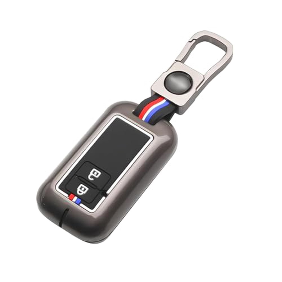 Namani Car Keychain Cover Metal Compatible With Baleno, Grand Vitara, Xl6, Swift, Brezza, Celerio, Ignis, Ertiga, Dzire, Fronx,