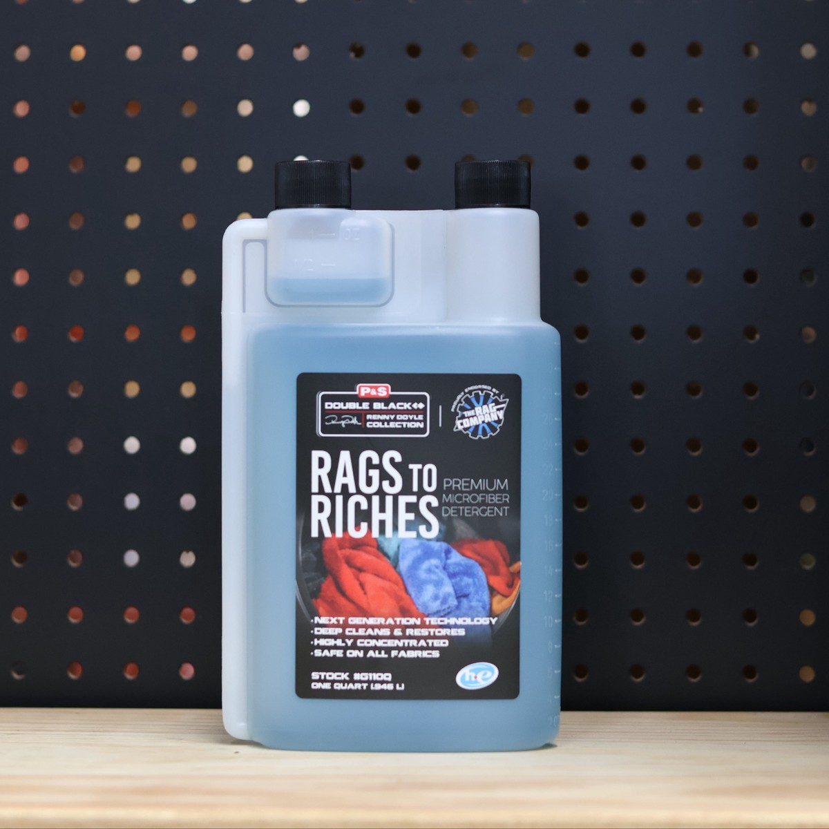 P&S RAGS TO RICHES DETERGENT QUART