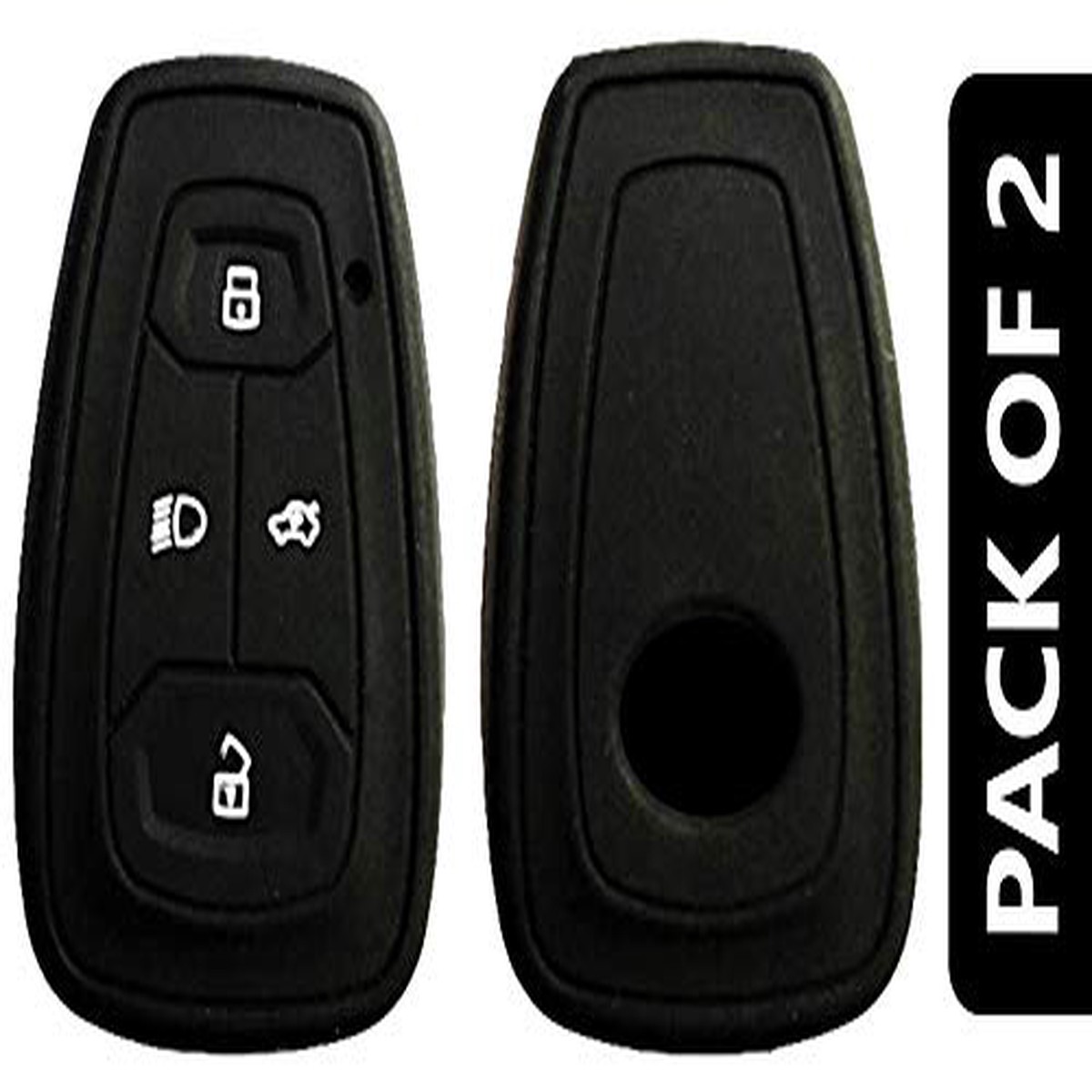 Shopoflux Silicone Smart Key Cover Compatible With Tata Nexon | Harrier | Safari 2021 | Altroz | Tigor | Ev | Punch Tiago Ev Ele