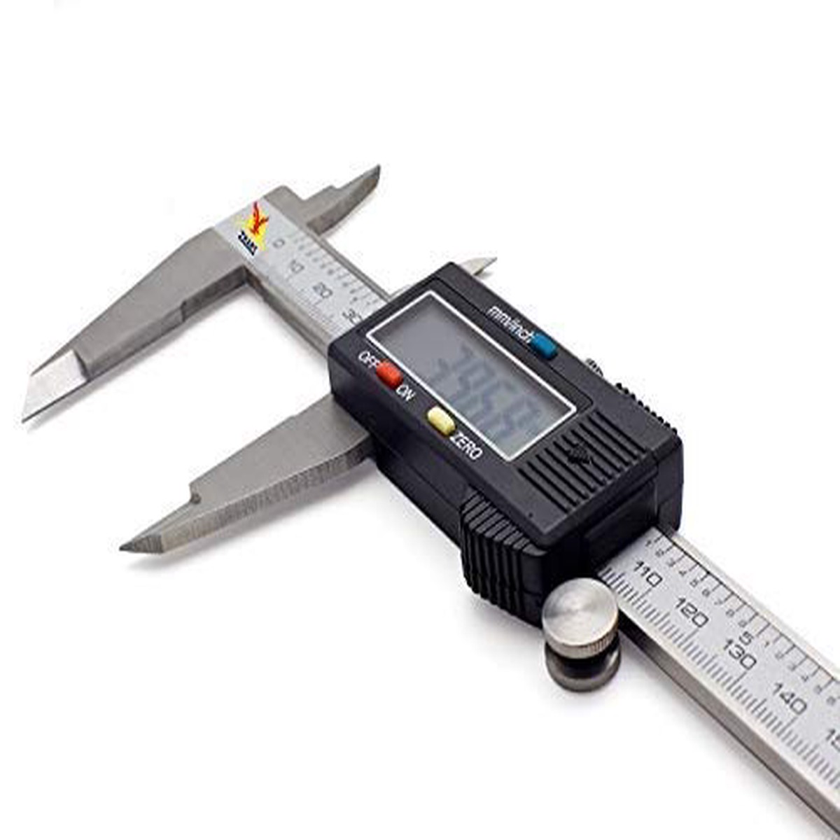 Zhart Vernier Caliper Digital 150 Mm / 6 Video Display Measurement Tool With Mm Inch Conversion And Inside Outside Depth And St