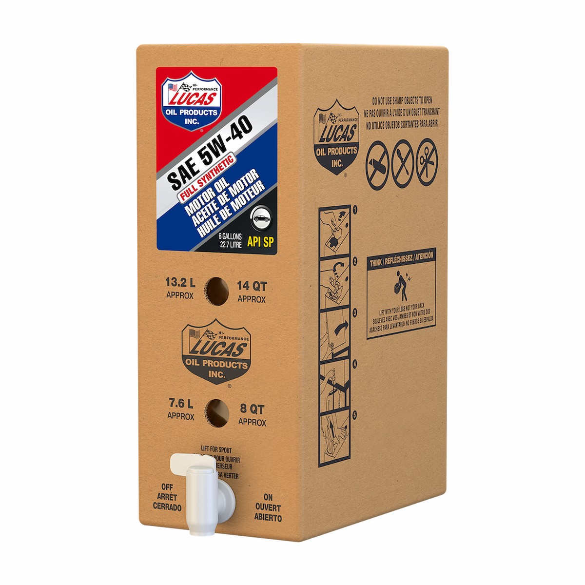 Synthetic Sae 5W-40 Api Sn Plus Mot