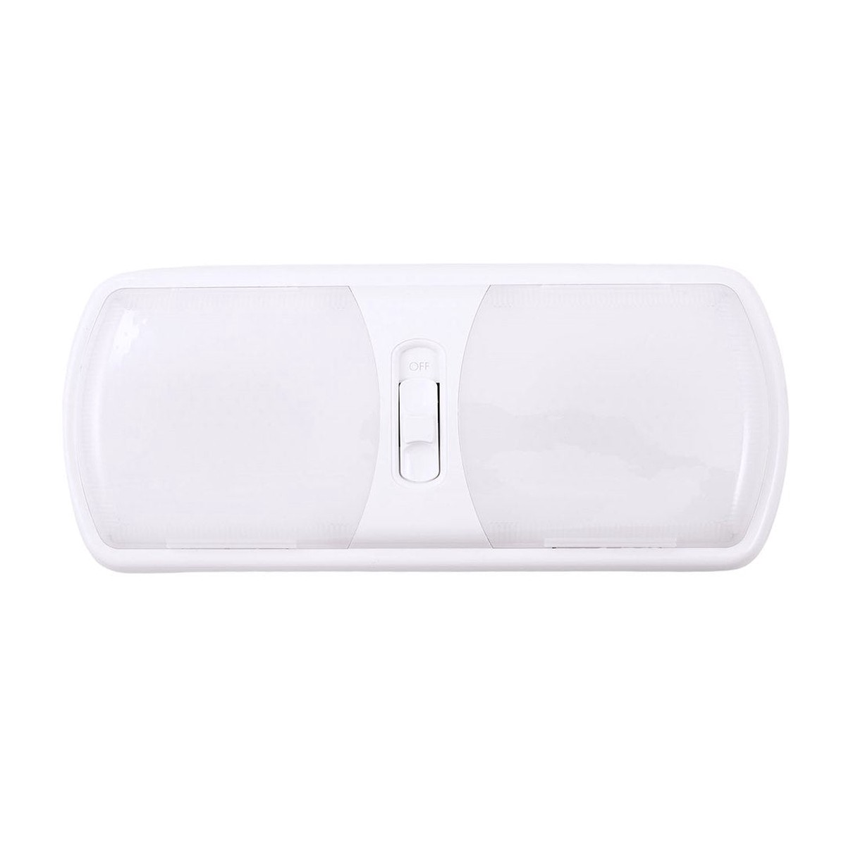 Dbl Led Eu-Lite Swht Wht Lens