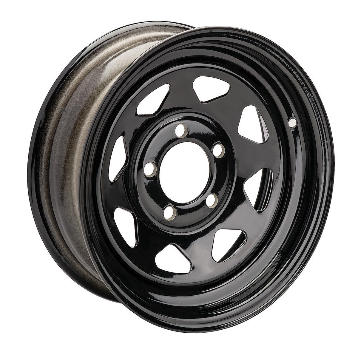 14X5.5 Spk 5H-4.5 Black