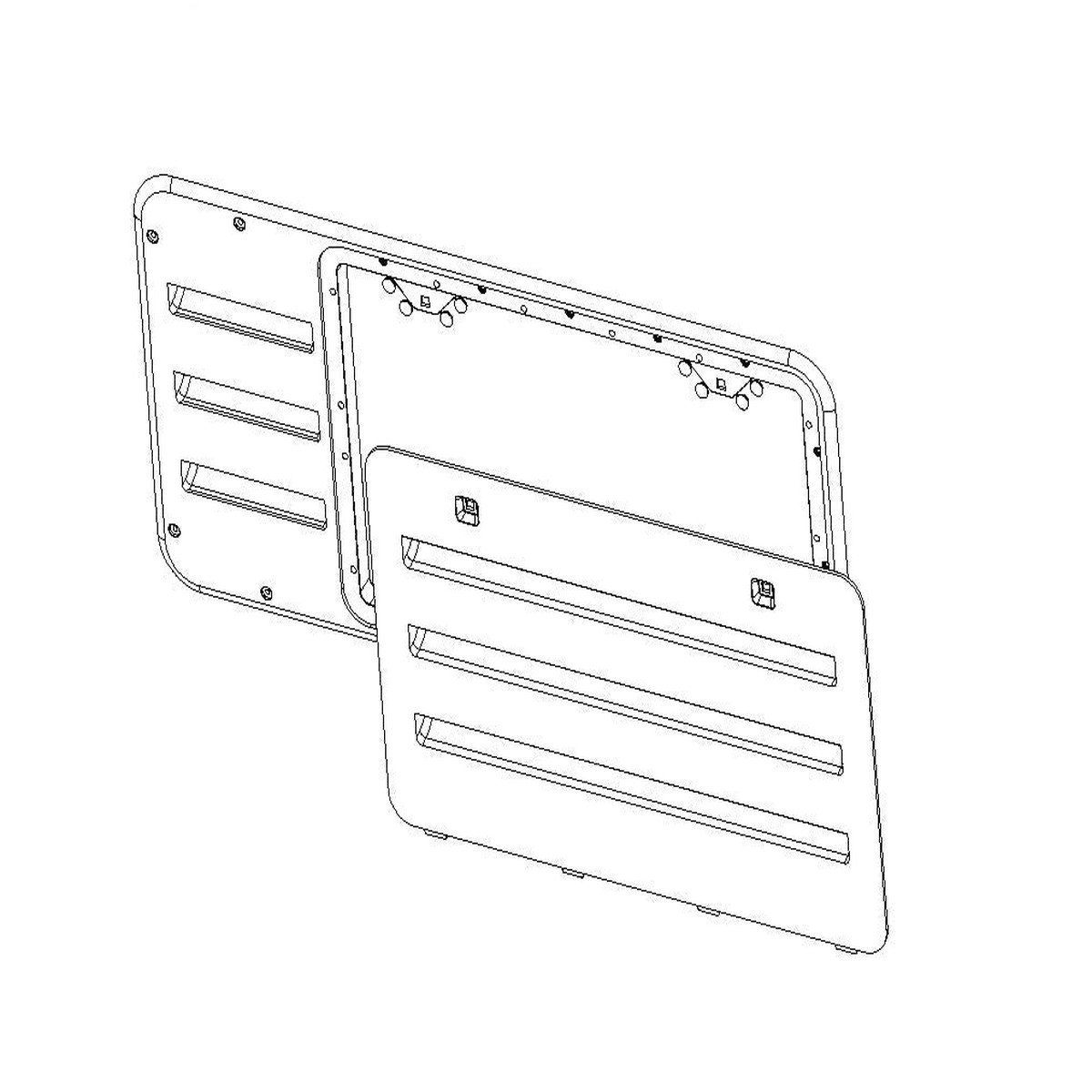 NORCOLD INC Norcold 628073BK Vent Door Assembly