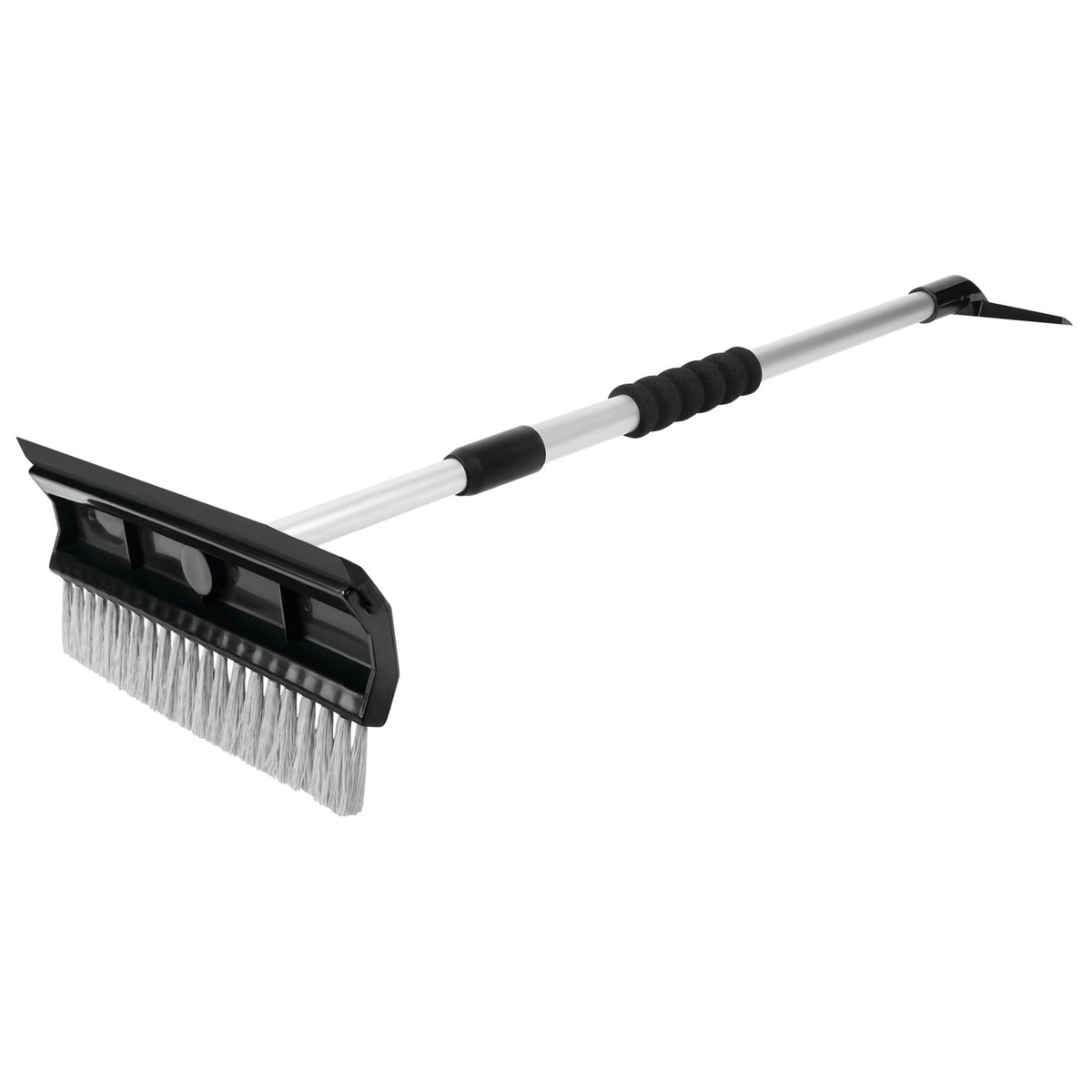 Performance Tool W1465 32.5-43.5-Inch Telescoping Brush and Ice Scraper with Soft Foam Grip Handles and Lightweight Aluminum Con