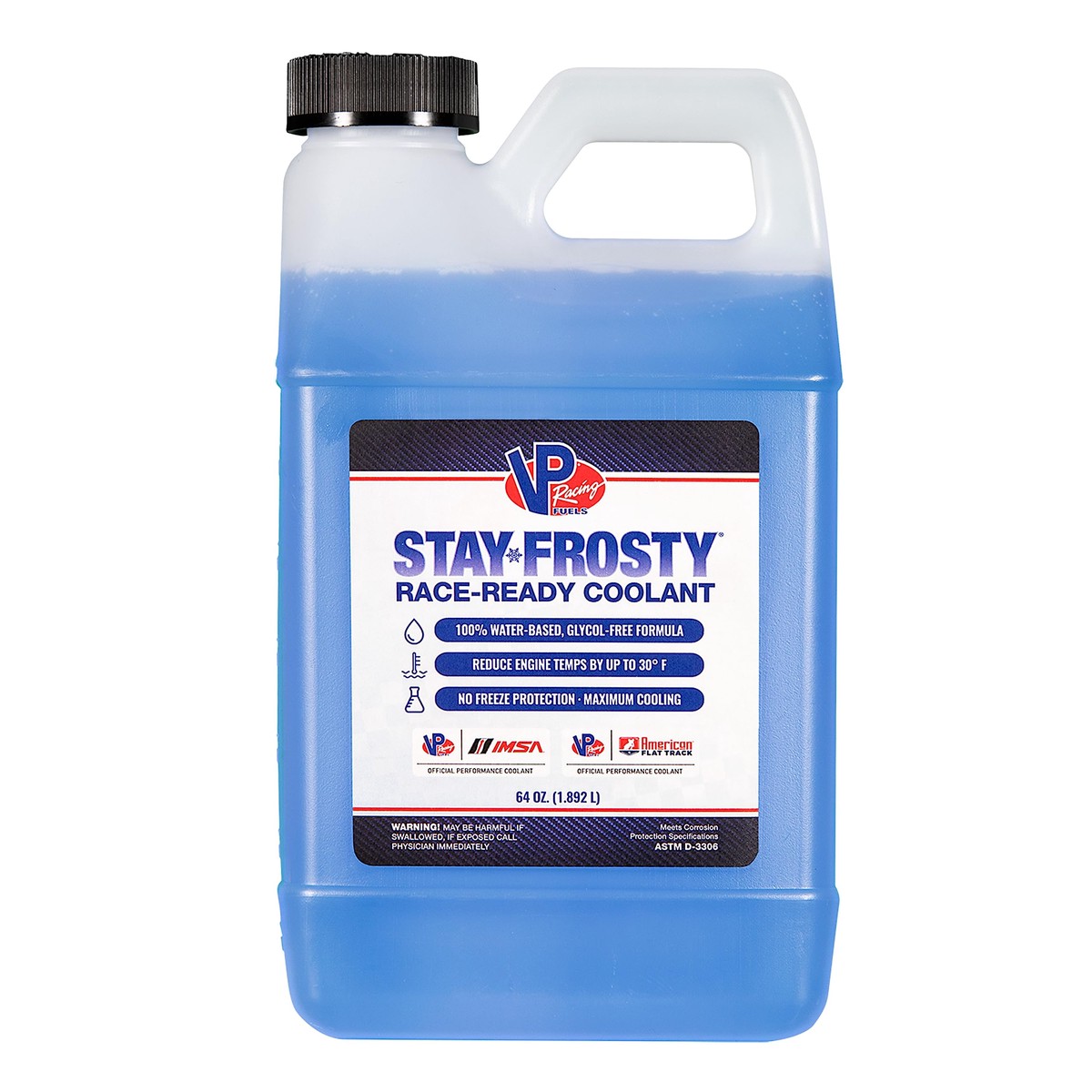 VP Racing Fuels 2301 Stay Frosty Race-Ready Coolant, 64 Ounces (1 Pack)