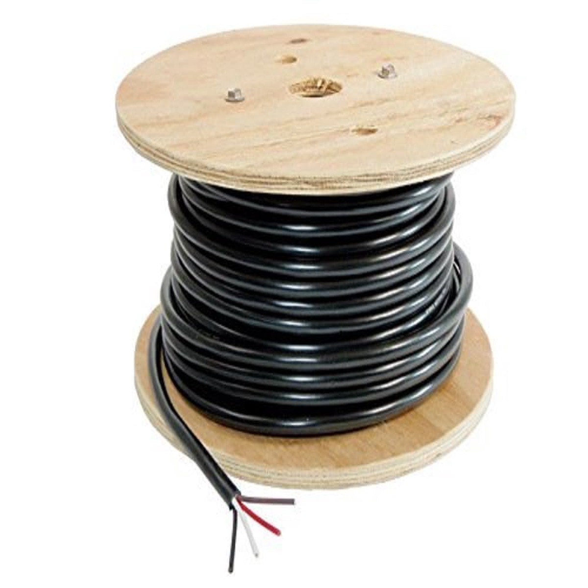 4-Wire Trailer Lighting Cable - Red/White/Black/Brown - 100 Feet