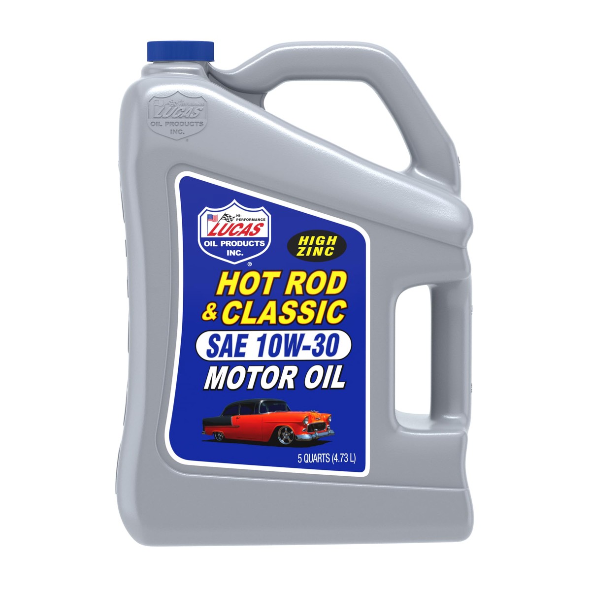 Lucas Oil 10679 Hot Rod & Classic Car SAE 10W-30 Motor Oil - 5 Quart