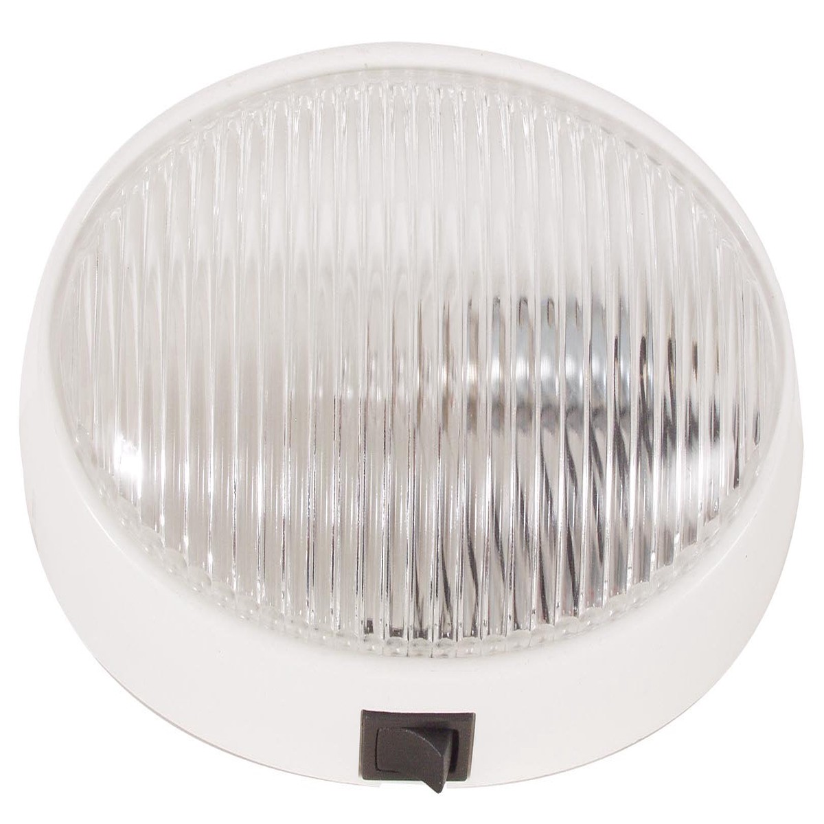 OPTRONICS Porch Light Ov with Switch, Clear (RVPL7CP)