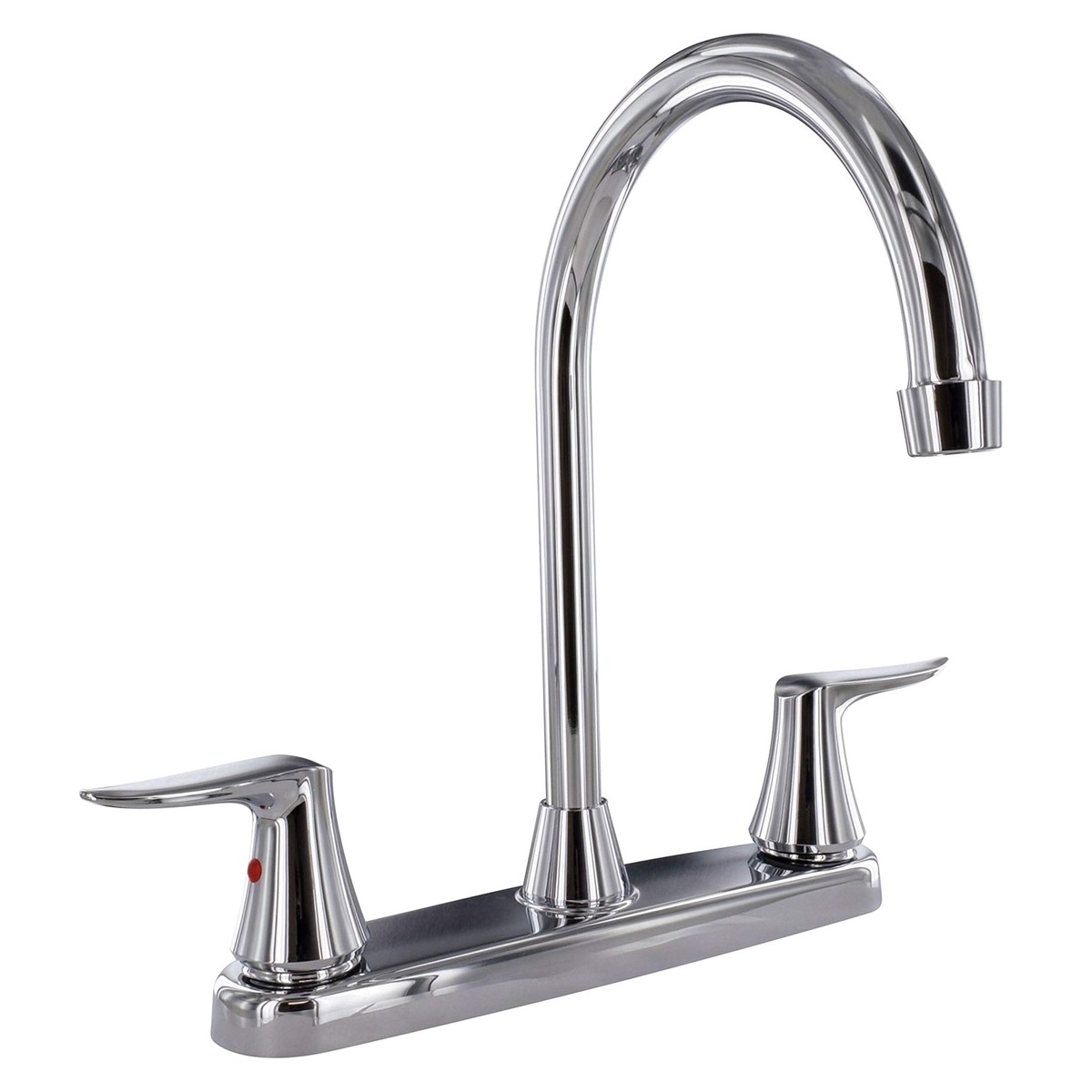 Valterra PF221305 Faucet 8 Deck Chrome Hi-Arc Spout 2-Handle