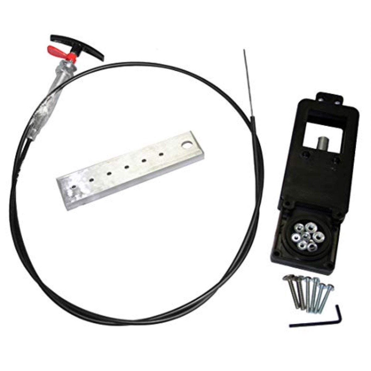 Valterra TC172 72 Flexible Cable Kit with 1-1/2 Valve , Black