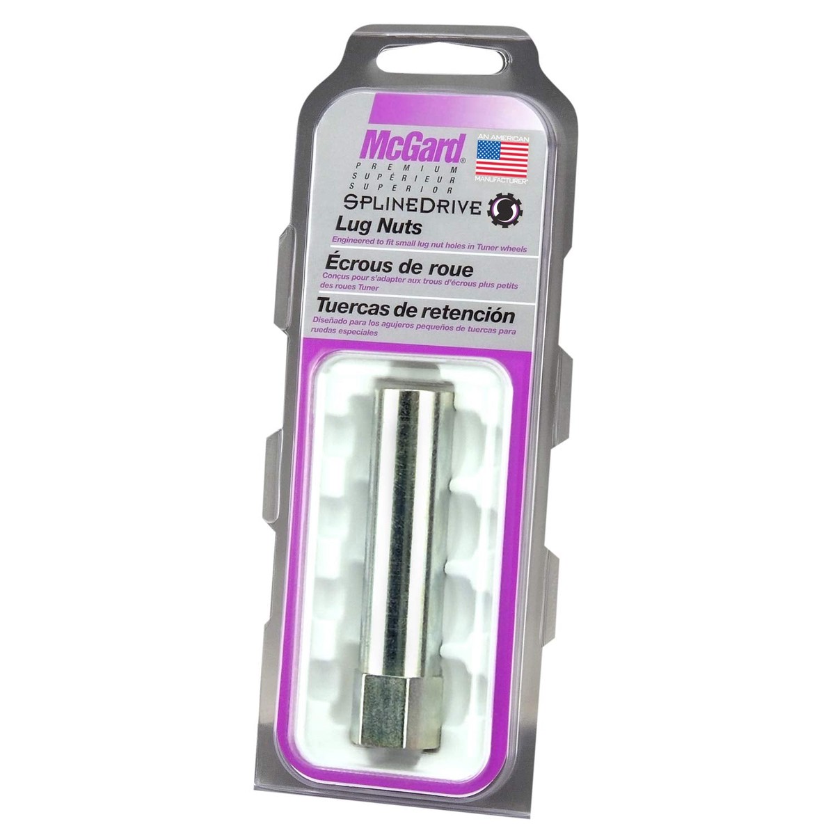 McGard 65300 SplineDrive Installation Tool - 13/16 Hex Size, Silver