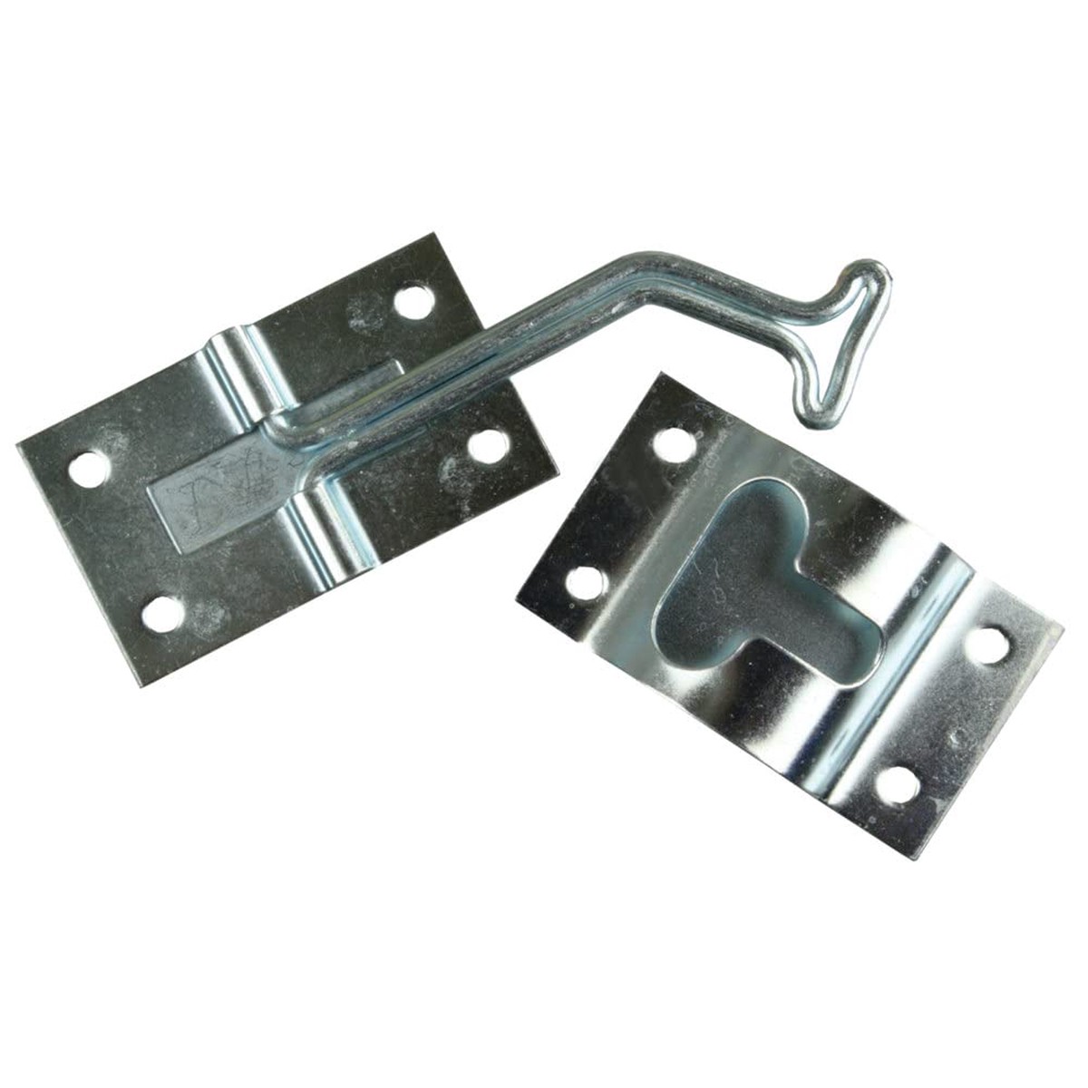 JR Products 11755 45 Degree Zinc T-Style Door Holder