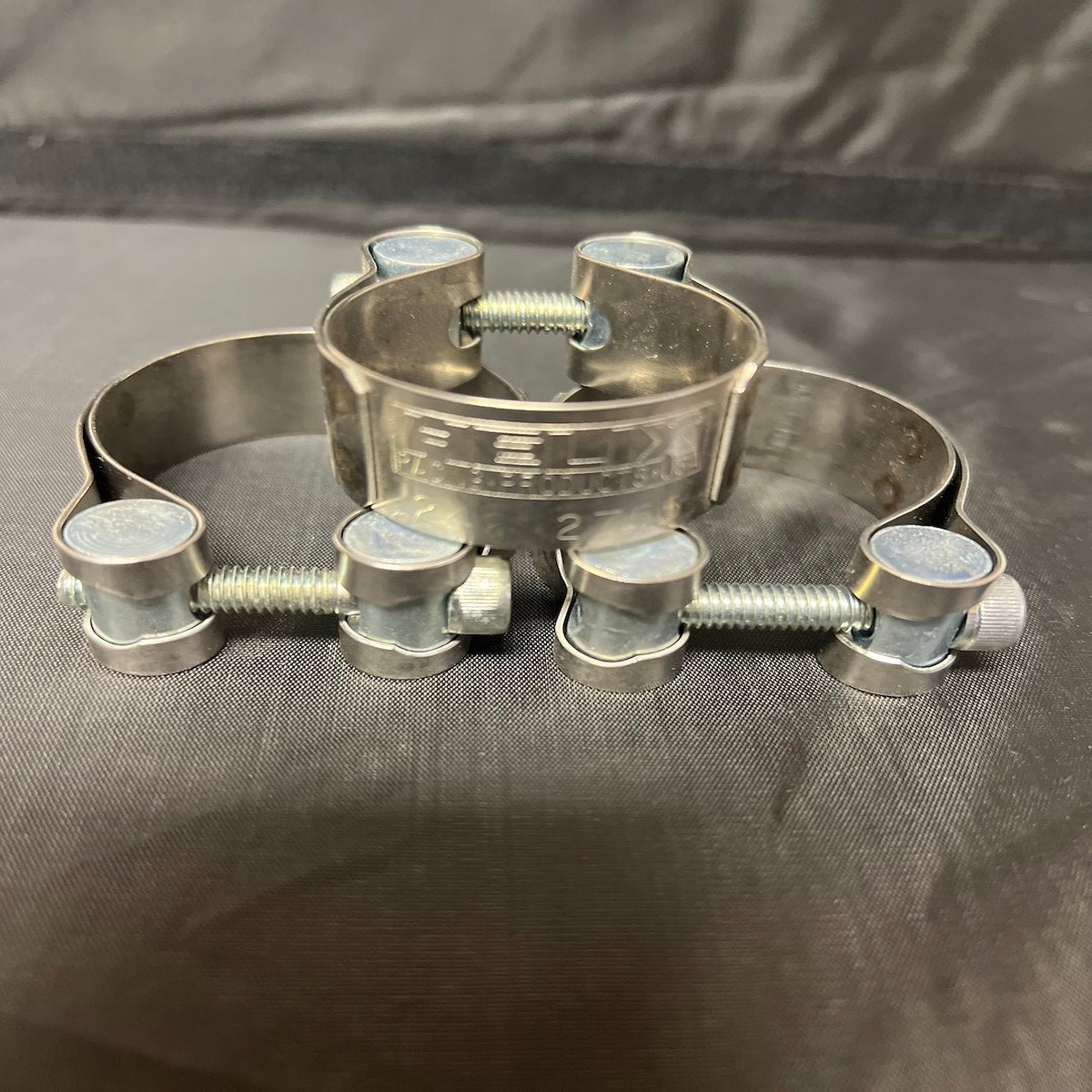STAINLESS STEEL MUFFLER CLAMP  1.44