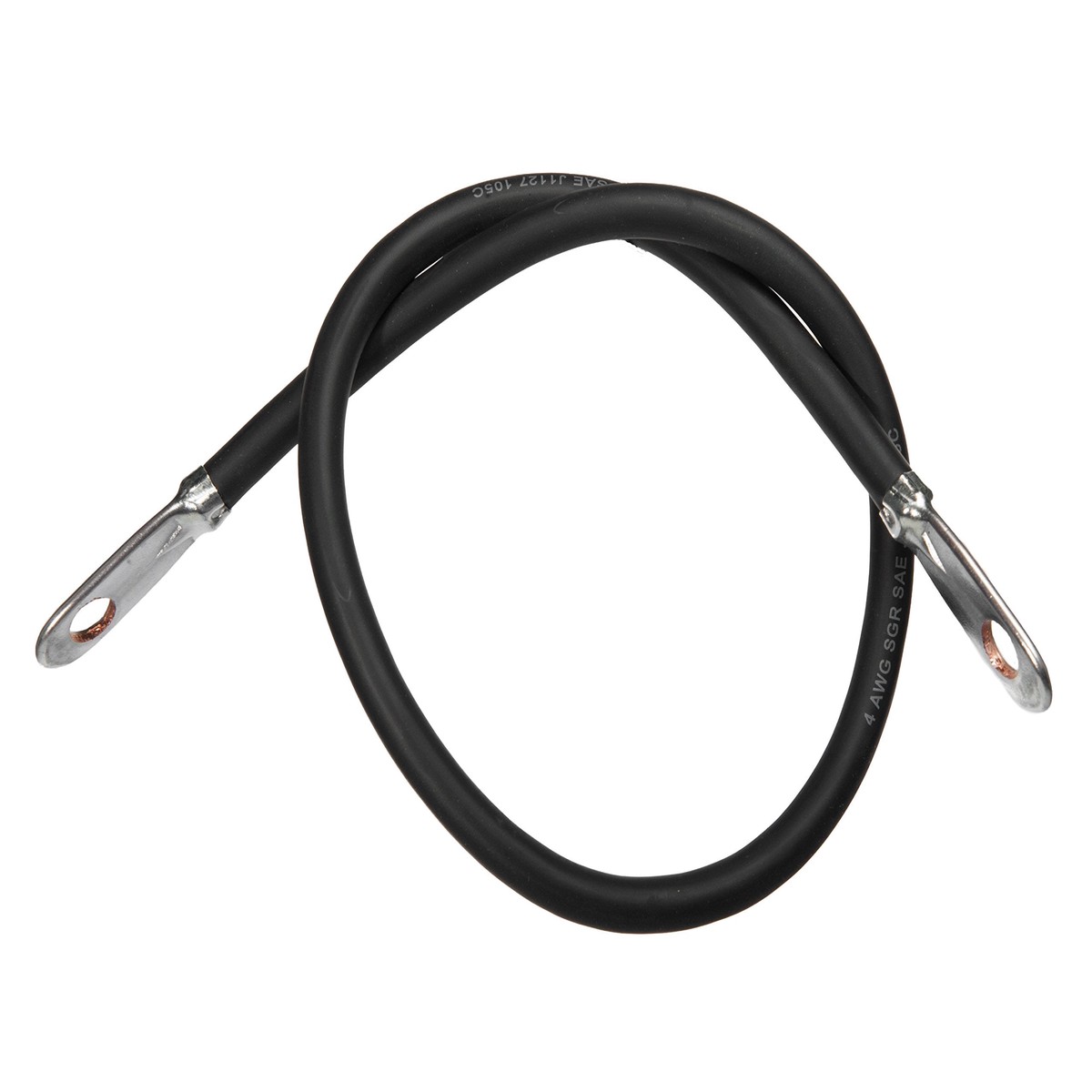 Sierra International BC88533 Battery Cable With Terminals - 2 Black, 4 Gauge