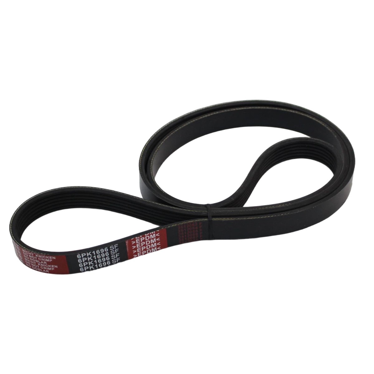 AUCERAMIC 12669858 Serpentine Drive Belt Fit 2019-2023 for Chevy Silverado 1500, Tahoe, Suburban & GMC Sierra 1500, Yukon & Cadi