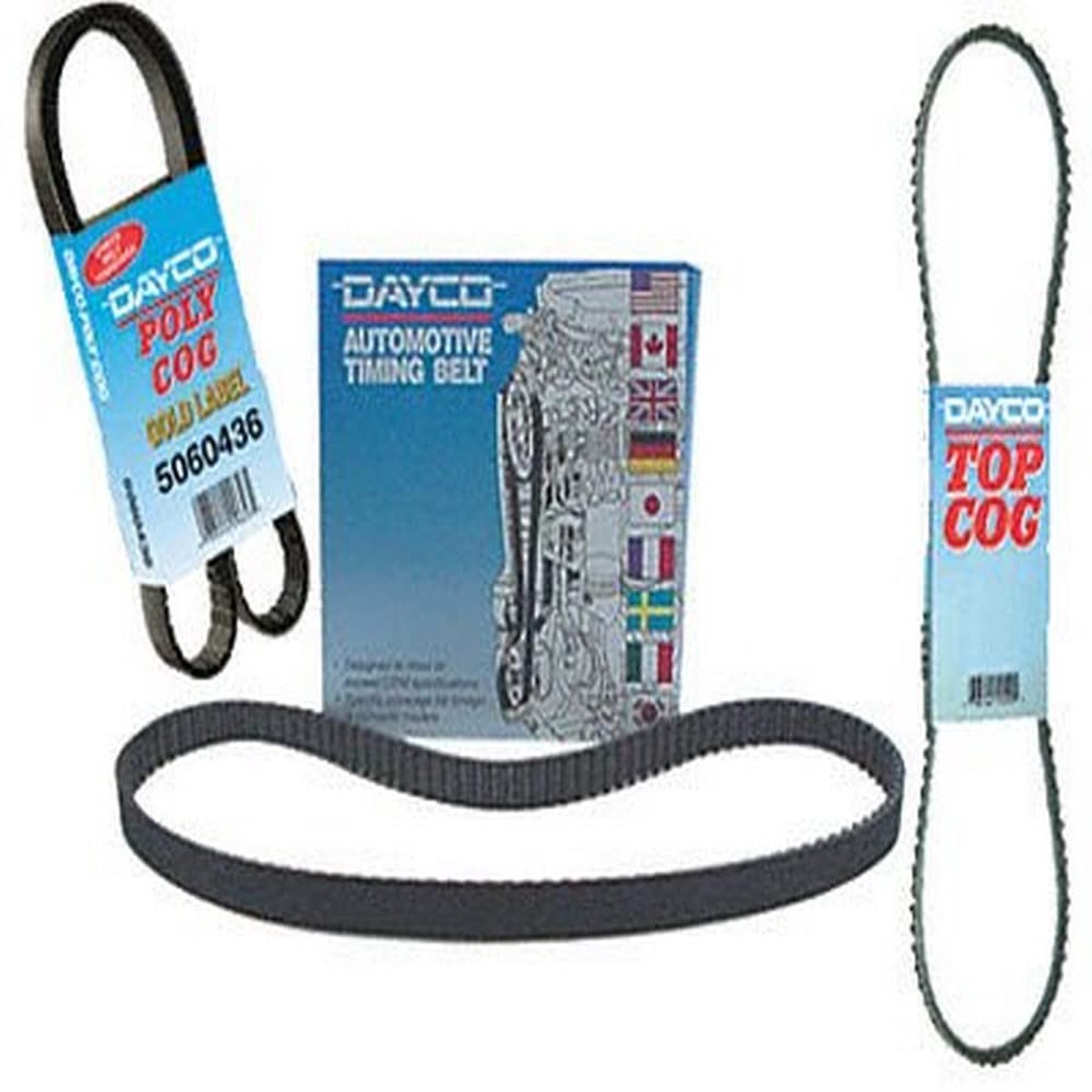 Dayco 5060870 Serpentine Belt Black 87x0.82 inches