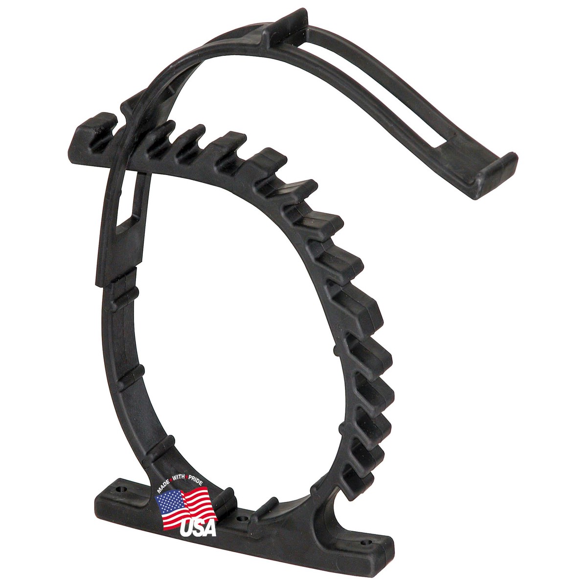 Buyers Products RC10L Rubber Clamps, 2 Pack, Holds 2.5 to 9.5 Diameter, Great For Service Body Truck Storage, RVs & More