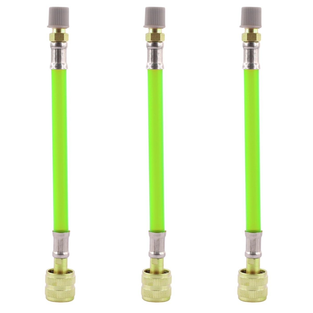 ENVIRO-SAFE AC Stop Leak with UV Dye 3-Pack for R410a, R22 and R32 | Seal and Detect Refrigerant Leaks | Direct Inject | Central