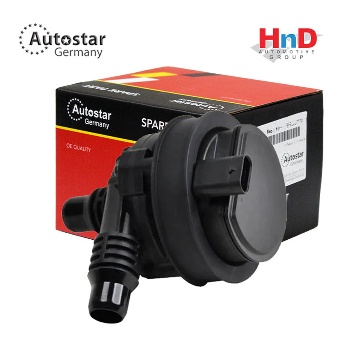 Autostar Germany  Auxiliary water pump For MERCEDES-BENZ (W222, V222, X222) 0005003500