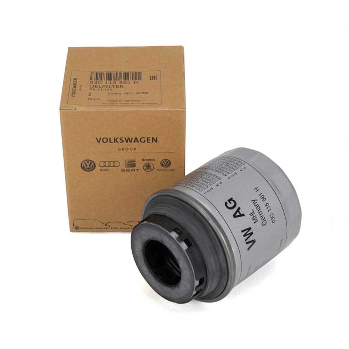 AUDI Genuine OIL FILTER 03C115561H