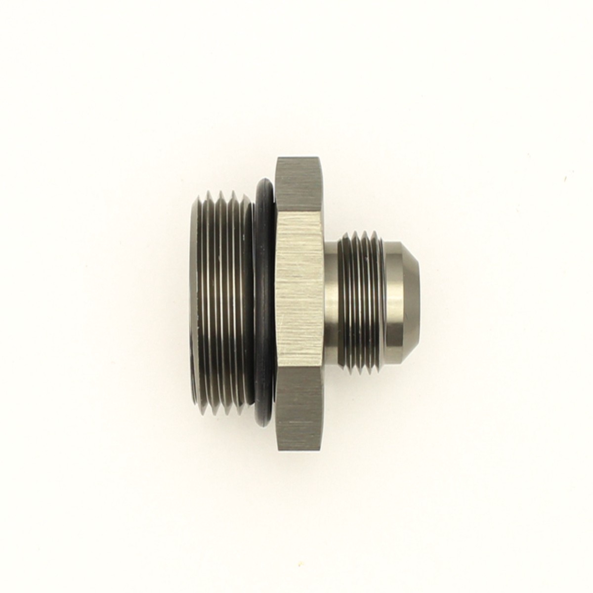 DeatschWerks 10AN ORB Male to 6AN Male Flare Adapter with O-Ring, Titanium